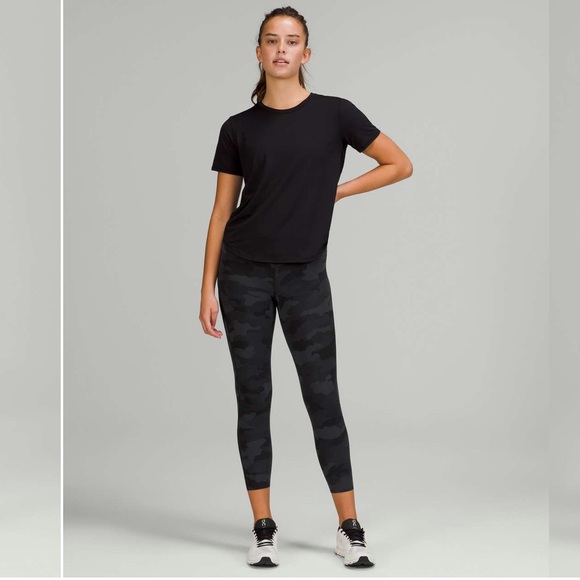 Lululemon NEW Base Pace High-Rise Crop 23" Camo Pants Legging Stretch Pocket 20 - Picture 4 of 16